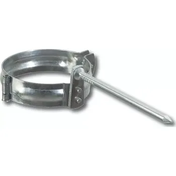 okap Objímka svodu pozink 100mm (spona svodu)