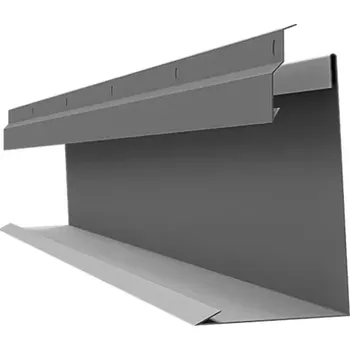 Střešní lemovaní BP2 Lemování ke zdi spodní s dilatační lištou