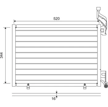 Výparník klimatizace Kondenzátor, klimatizace AGB 32L1K8C3