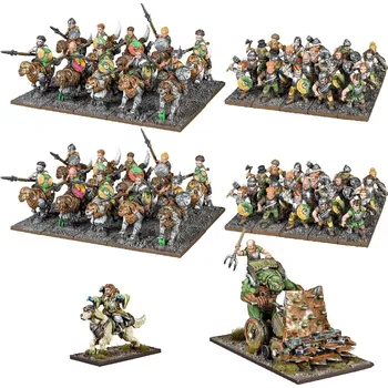 Desková hra Mantic Games Kings of War Halfling Army EN