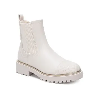 Dámské kozačky Polokozačky Jenny Fairy WS5601-24 Béžová 36