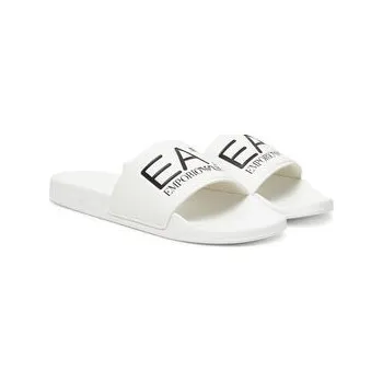 Dámské pantofle Nazouváky EA7 Emporio Armani 7X000108 AF15118 U0001 Bílá 45