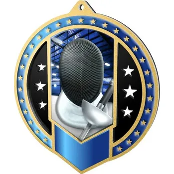 Poháry Bauer Kovová medaile MDMA03M28 | Šerm