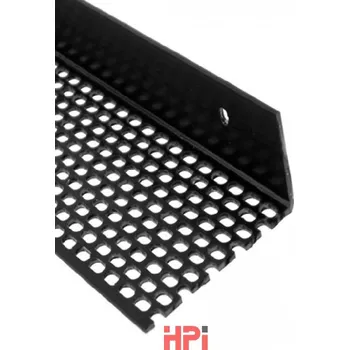 Větrací profil úhl. 30/50 černý