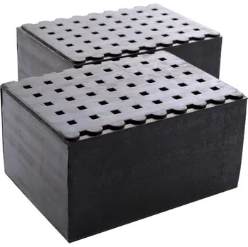 Gumová podložka zvedáku 160 x 115 x 80 mm, hranatá - Ferdus 10.324