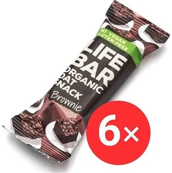Lifefood BIO Lifebar Oat Snack 6 x 40g brownie