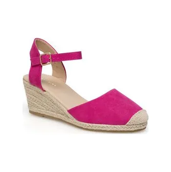 Dámské baleríny Espadrilky Jenny Fairy WYL2610-2 Růžová 38