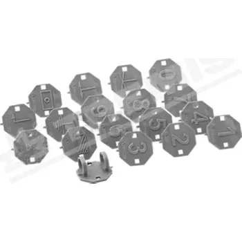 Hromosvod Štítek označení č.4 plast TREMIS VS001