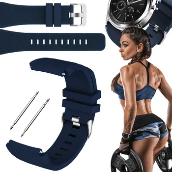 Řemínek na hodinky Řemínek pro Xiaomi Watch S1 Active GPS, tmavě modrý řemínek, s teleskopickými kolíčky