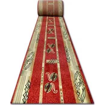 Koberec Běhoun HEAT-SET PRIMO 5123 červený