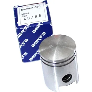 Píst motoru Píst Simson 60 ccm - (dvoukroužkový) rozměr pístu: 40,75