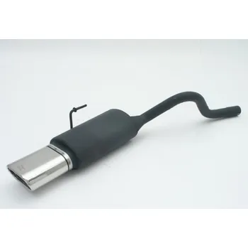 Zadní díl výfuku ULTER SPORT Sportovní výfuk RENAULT Clio II 1998-2005, 2x koncovka kulatá 80mm Vyberte motor: 1,4i 55kW STANDARD_1