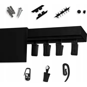 Garnýž Garnýž stropní s maskovacím krytem 9 Cm a dráhou 160 cm