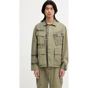 Bunda NEIGHBORHOOD PT SHEMAGH FATIGUE, XL, zelená, 91X