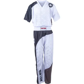 Oblečení pro bojové sporty Kickbox uniforma Bow - černá/šedá/bílá, 16841-19 160