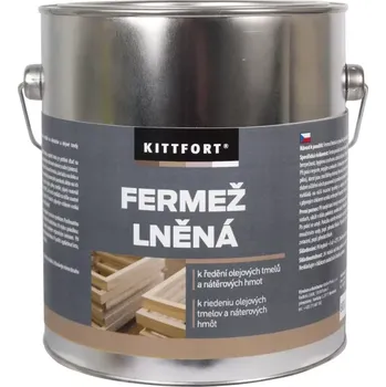 Olej na dřevo Kittfort Fermež lněná 2,5l