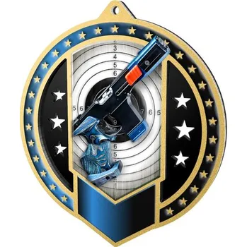 Poháry Bauer Kovová medaile MDMA03M30 | Střelba