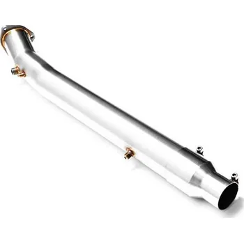 Zadní díl výfuku RM Motors Downpipe AUDI A6 C6 ALLROAD 2.7, 3.0 TDI_2