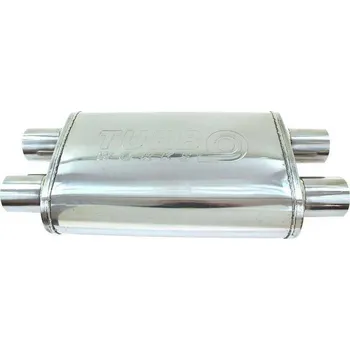 Výfuková trubka Centrální tlumič výfuku 57mm TurboWorks LT 409SS_4