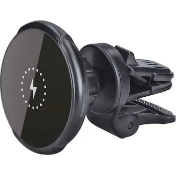 Držák do auta Držák do auta s nabíjením MagSafe SOLIGHT DC90Qi do větrací mřížky - rozbaleno - pomačkaný obal