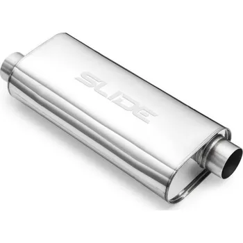 Výfuková trubka Centrální tlumič výfuku SLIDE vstup 51mm, délka 550mm_4