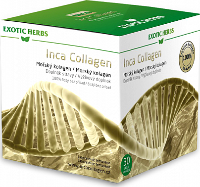 GUARANAPLUS Inca Collagen hydrolyzovaný mořský kolagen v prášku 30x3000mg