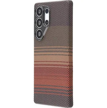 Pouzdro na mobilní telefon Zadní Kryt Erbord pro Samsung Galaxy S25 Ultra žlutý