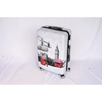 COCODIVO Cestovní kufr 1866 z polykarbonátu MALÝ s motivem Londýna mix MALY