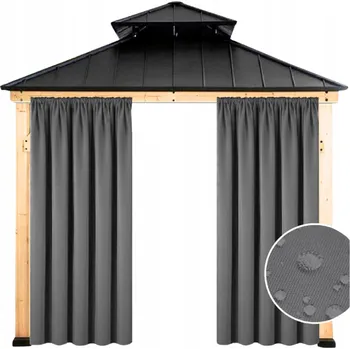 Závěs Závěs venkovní voděodolný 155x180 závěsy na terasu do pergoly altánu