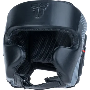 Chránič hlavy na box a bojový sport Přilba Fighter Pro - černá, 2796PRBL L
