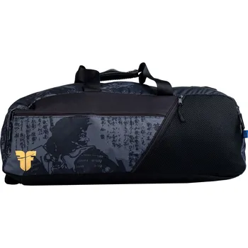 Sportovní taška Sportovní taška Fighter Samurai - černá/šedá, FTS-14-BSM-BK M