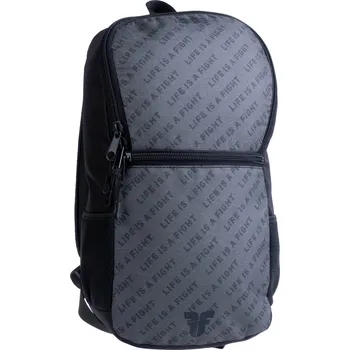 Sportovní batoh Fighter batoh velikosti S - logo šedá S