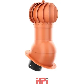 Rotační odvětrávací set 150 - rovný plech RAL7016 (antracit)