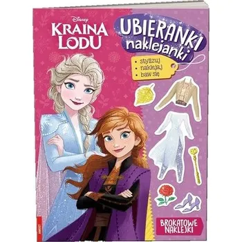 První čtění Kraina Lodu Ubieranki naklejanki