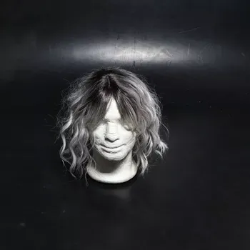 Paruka Dámská paruka New Fashion 30 cm stříbrná