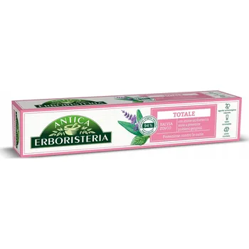 zubní pasta Antica Erboristeria Total zubní pasta šalvěj a hřebíček 75 ml