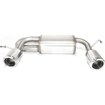 Výfuková trubka ULTER SPORT Sportovní výfuk AUDI TT Quattro typ 8N 1998-2006,2x duplex koncovka kulatá 100mm Vyberte motor: 1,8T 165kW CABRIO_1