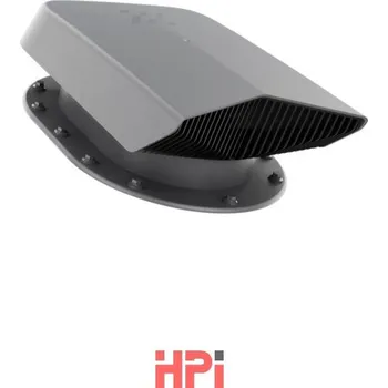 Větrací taška - rovný plech RAL 8004 (červená)