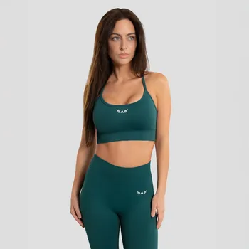 Podprsenka Exalted Impact Core Bezešvá Sportovní Podprsenka 2.0 - deepgreen, M