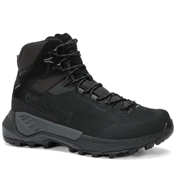 Pánská treková obuv Dolomite outdoorová obuv Vernale Leather High GTX 2026 Černá 4.5 UK
