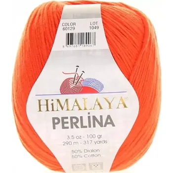 Příze Himalaya Perlina 60129 Oranžová (Perlina 60129 Oranžová)