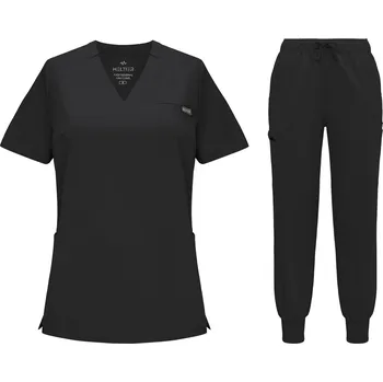 Podprsenka DÁMSKÝ ZDRAVOTNICKÝ KOMPLET SCRUB UNIFORM, MODEL REMEDY, BARVA ČERNÁ, VEL XXL