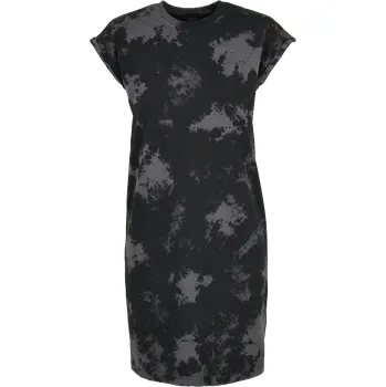 Dámské šaty Krátké šaty z Urban Classics - Dámské šaty Bleach - Ženy - cerná/šedá