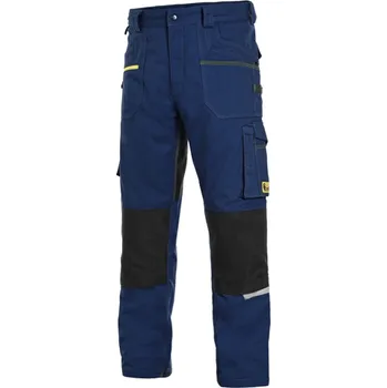 montérky Kalhoty STRETCH pas modro-černé