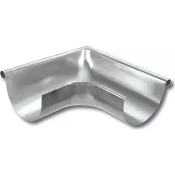 okap Roh žlabu vnější pozink 400mm (vnější roh žlabu 40)