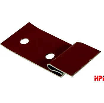 Stavebniny Příchytka úžlabí - hliník červená