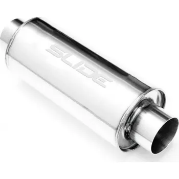 Zadní díl výfuku Centrální tlumič výfuku SLIDE vstup 51mm, délka 350mm_1