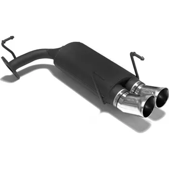 Výfuková trubka ULTER SPORT Sportovní výfuk TOYOTA Corolla typ E10 1992-1997, 2x koncovka kulatá 80mm Vyberte motor: 1,3i 55/65kW HATCHBACK_2