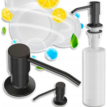 Dávkovač mýdla Dávkovač Mensen dávkovač 500 ml černý