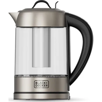 Rychlovarná konvice Black+Decker BXKE2205E Rychlovarná konvice, stříbrná